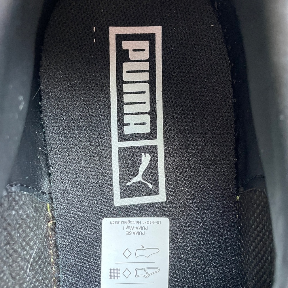 Puma Black Suede Explosive Platform Sneakers Trai… - image 7